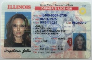 Illinois Driver License - Illinois Scannable IDS