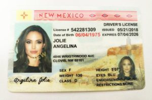 New Mexico Driver License - New Mexico Scannable IDS
