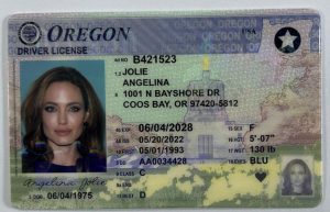 Oregon Driver License - Oregon Scannable IDS